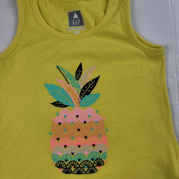 Gap 2 Piece Set Sleeveless T-Shirt & Leggings Size 4 Girls - Picture 10 of 16